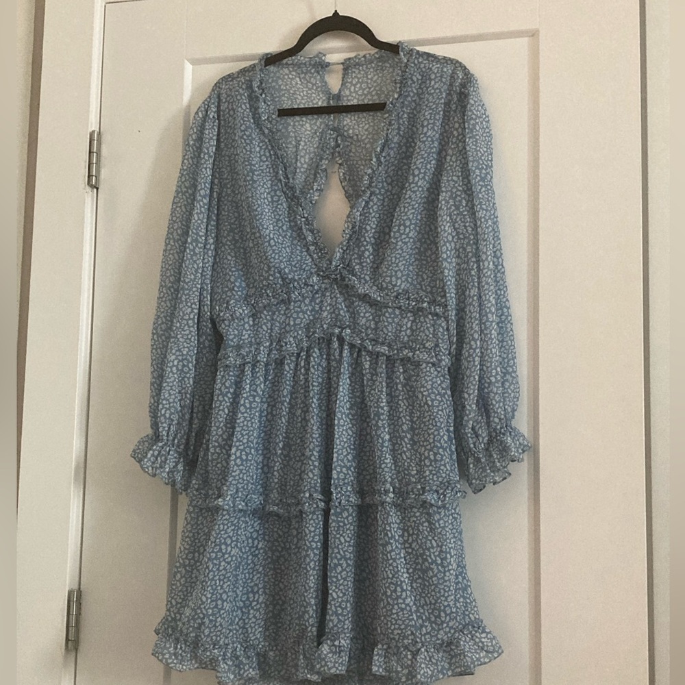 Baby Blue Summer Dress XL